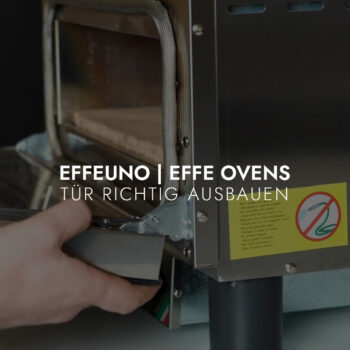 EFFEUNO / EFFE OVENS Tür ausbauen