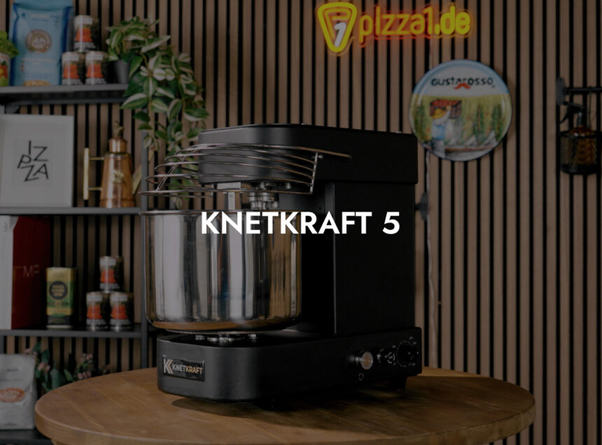 Die neue Knetkraft 5: Ein echter Spiralkneter unter 700 € – Qualität trifft auf Preis